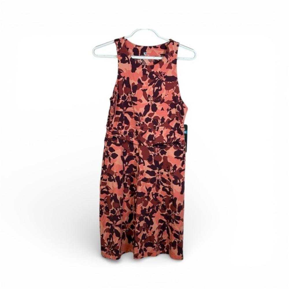 Kuhl Skyla Dress Camo‎ Print Sleeveless Midi Women's Size S NWT